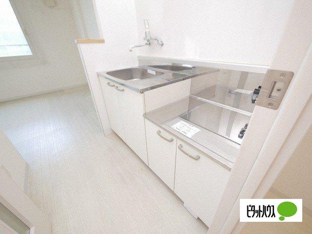 札幌市西区琴似一条マンション キッチン