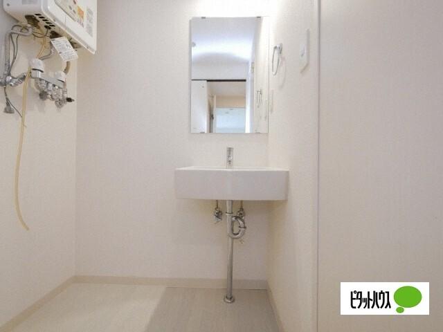 札幌市西区琴似一条マンション 洗面