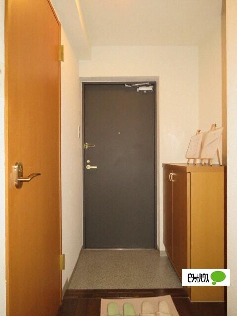 札幌市西区宮の沢一条マンション 玄関