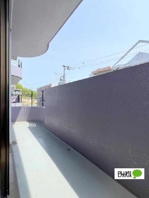 札幌市南区澄川三条マンション バルコニー