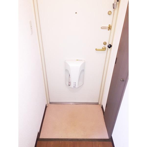 札幌市厚別区青葉町マンション 玄関