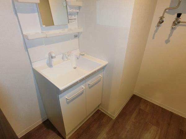 札幌市厚別区厚別中央二条マンション 洗面