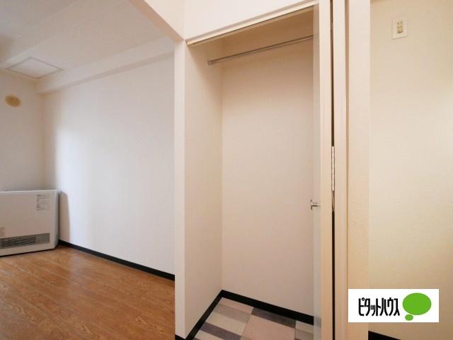 札幌市中央区北六条西マンション 収納