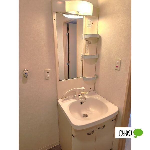 札幌市中央区南七条西マンション 洗面