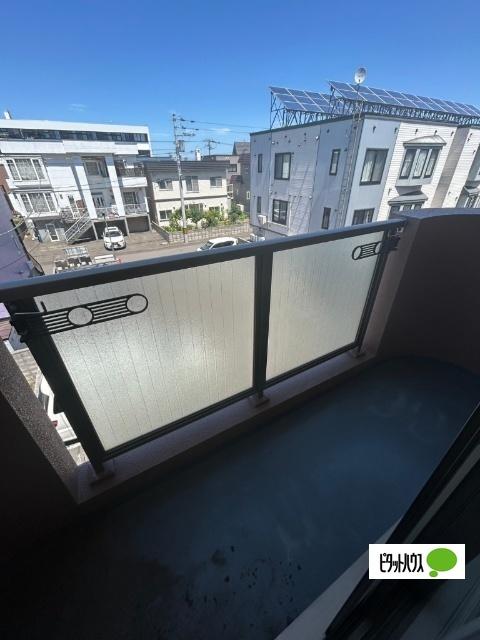 札幌市西区発寒四条マンション バルコニー