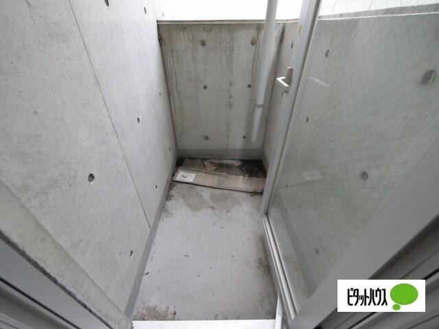 札幌市豊平区美園五条マンション バルコニー