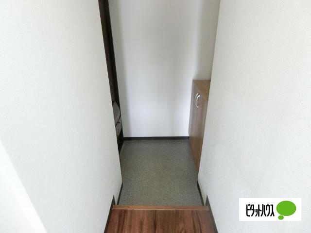 札幌市白石区菊水七条マンション 玄関