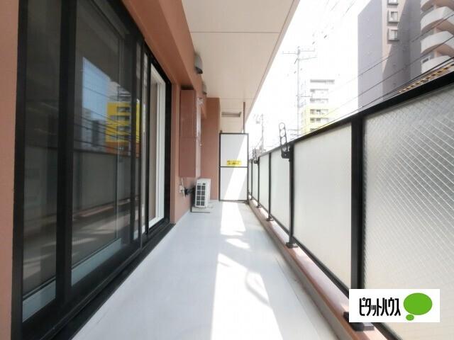 札幌市中央区南五条東マンション バルコニー