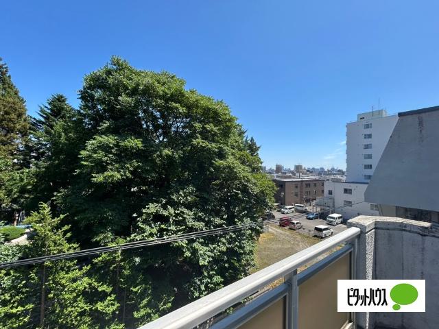 札幌市西区琴似一条マンション 眺望