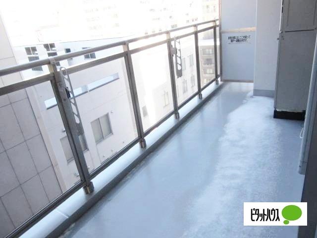 札幌市中央区南二条西マンション バルコニー