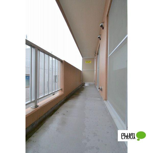 札幌市白石区北郷四条マンション バルコニー