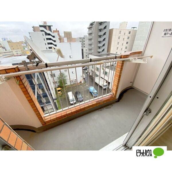 札幌市北区北二十六条西マンション バルコニー