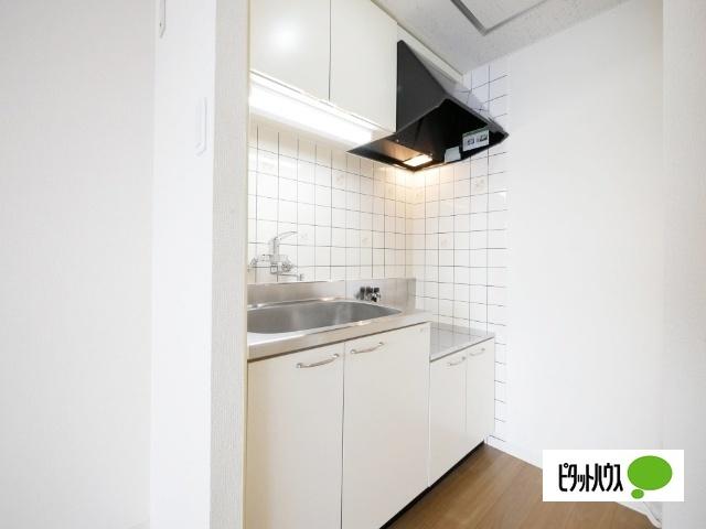 札幌市白石区南郷通マンション キッチン