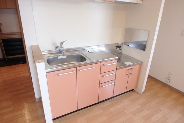 札幌市白石区南郷通マンション キッチン