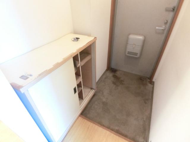 札幌市厚別区厚別中央四条マンション 玄関
