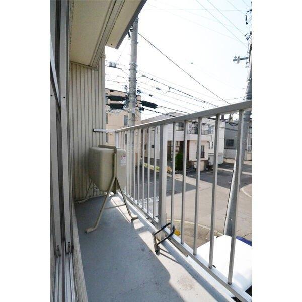 札幌市豊平区美園一条マンション バルコニー