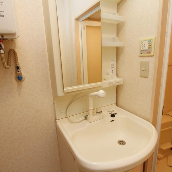 札幌市厚別区厚別中央五条アパート 洗面