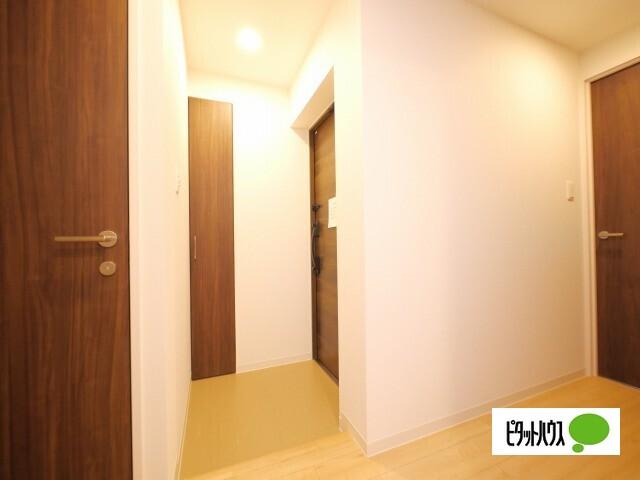 札幌市北区北十七条西マンション 玄関
