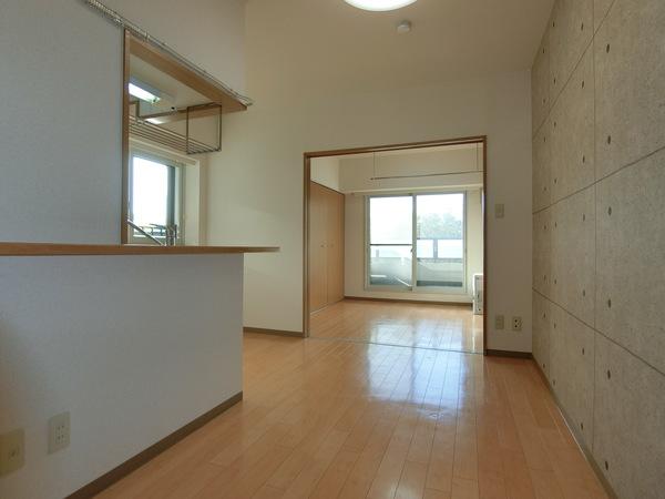 札幌市厚別区大谷地西マンション リビング