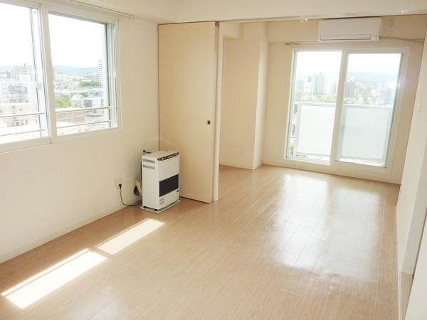 札幌市厚別区厚別中央一条マンション リビング