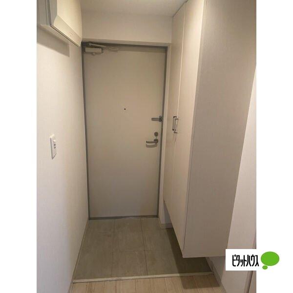 札幌市白石区本郷通マンション 玄関