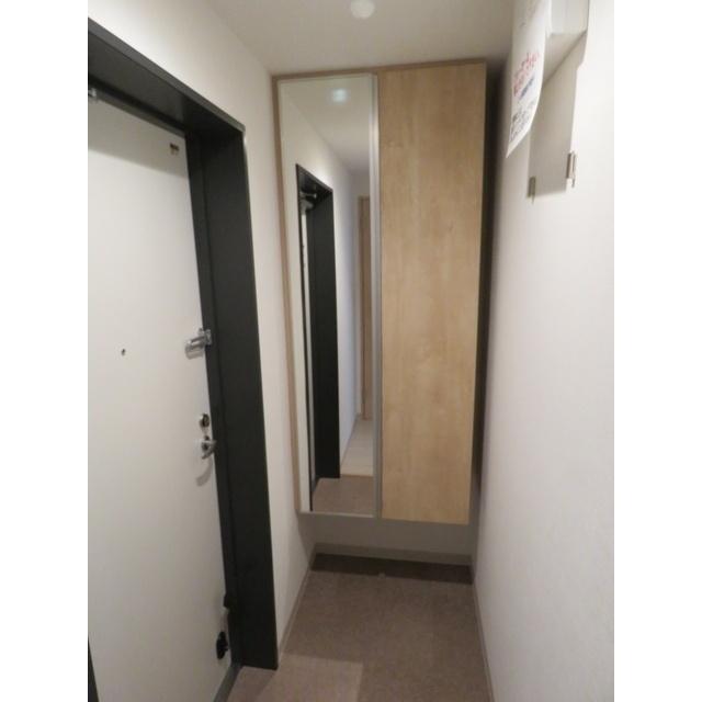 札幌市清田区北野一条マンション 玄関