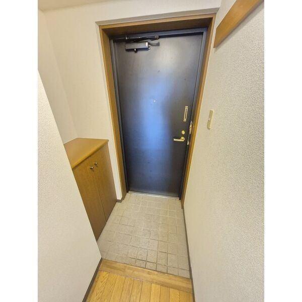 札幌市厚別区厚別西三条マンション 玄関