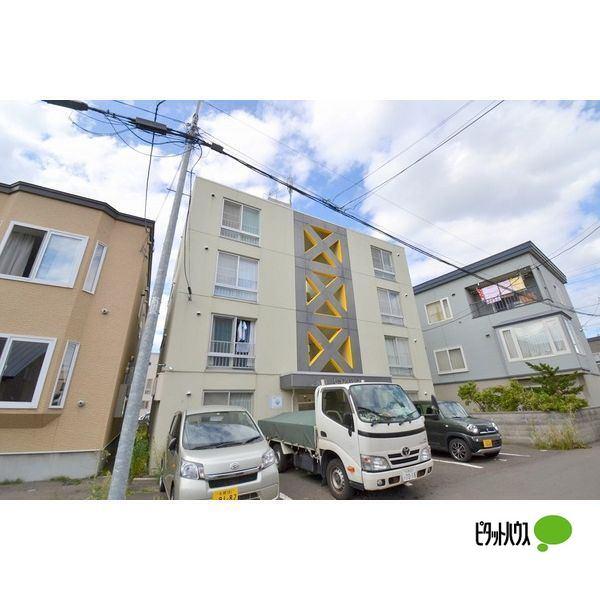 札幌市豊平区美園一条マンション 駐車場