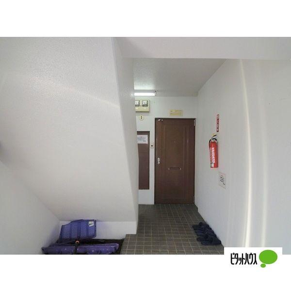 札幌市白石区南郷通マンション ロビー