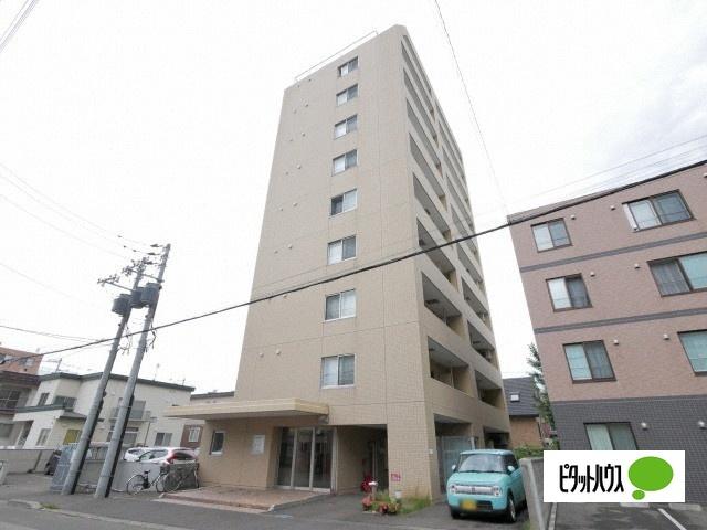 札幌市西区宮の沢一条マンション 駐車場