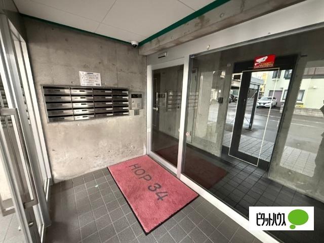 札幌市北区北三十四条西マンション ロビー