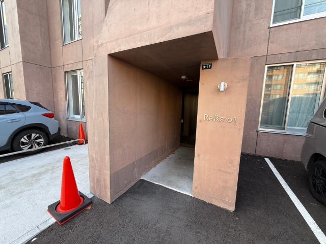 札幌市厚別区厚別中央四条マンション エントランス