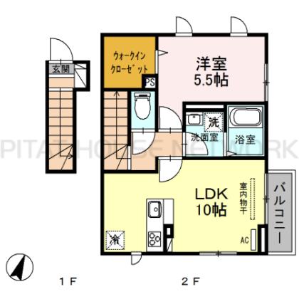  間取り図写真