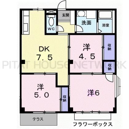  間取り図写真