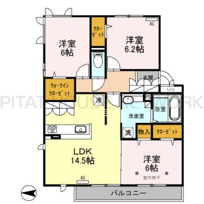  間取り図写真