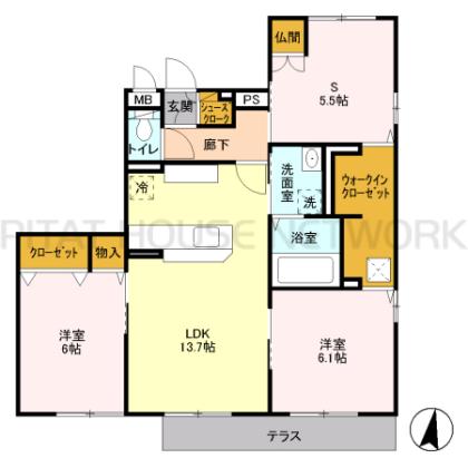  間取り図写真