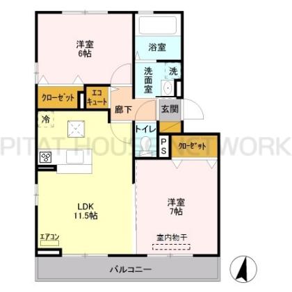 間取り図写真