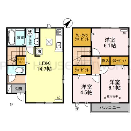  間取り図写真