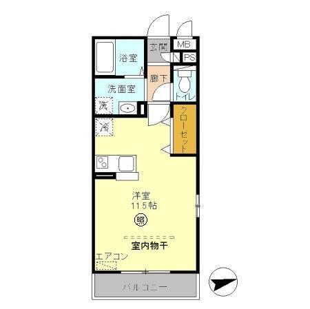 リヴィエール（301） 間取り図画像