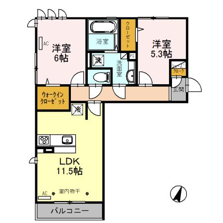  間取り図写真