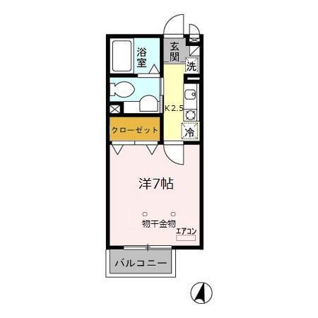ベルセゾン（101） 間取り図画像