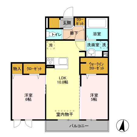 アークコンフォート（202） 間取り図画像
