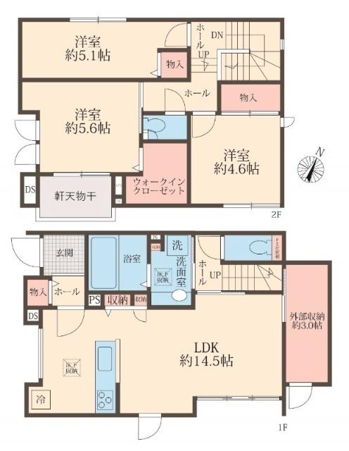  間取り図写真