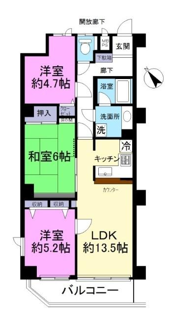  間取り図写真