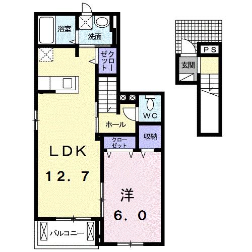 モデッサ１５（205） 間取り図画像