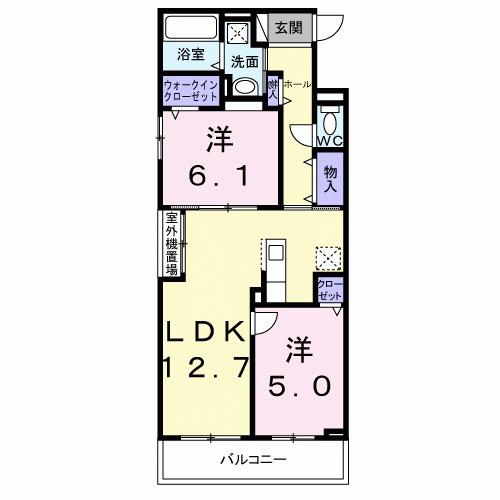 ベルアージュ（305） 間取り図画像