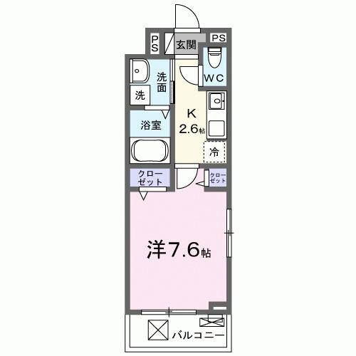 プレッソパーク（301） 間取り図画像