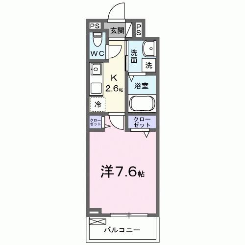 プレッソパーク（202） 間取り図画像