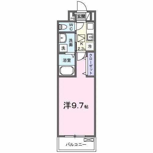 プレッソパーク（103） 間取り図画像