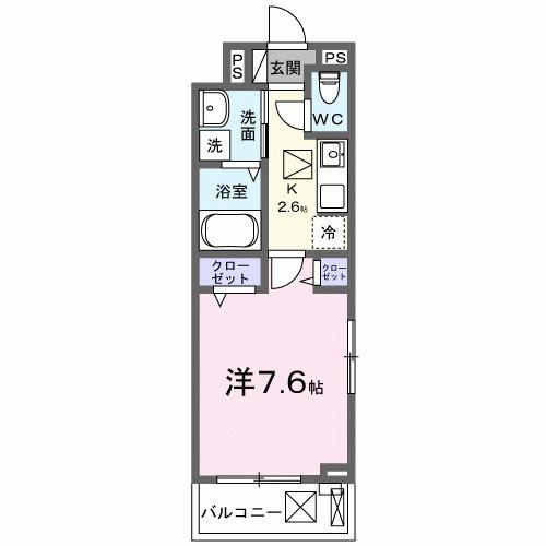 プレッソパーク（101） 間取り図画像